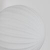 Chehalis Wandleuchte Glas 10 cm Weiß, 1-flammig