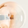 Remaisnil Stehleuchte Glas 12 cm Bernsteinfarben, Klar, 5-flammig
