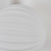 Chehalis Wandleuchte Glas 10 cm Weiß, 2-flammig