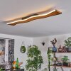 Malling Deckenleuchte 98,5 cm LED Naturfarben, Schwarz, Weiß, 1-flammig