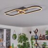 Silla Deckenleuchte LED Schwarz, 1-flammig