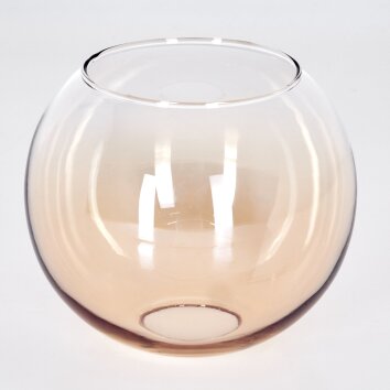 Koyoto Ersatzglas 15 cm Bernsteinfarben, Klar