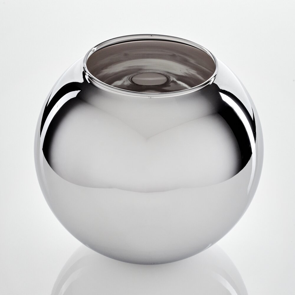 Koyoto Ersatzglas 20 cm Chrom, Rauchfarben main product photo