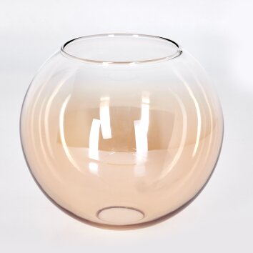 Koyoto Ersatzglas 20 cm Bernsteinfarben, Klar