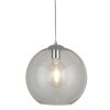 Searchlight BALLS Pendelleuchte Chrom, Transparent, Klar, 1-flammig
