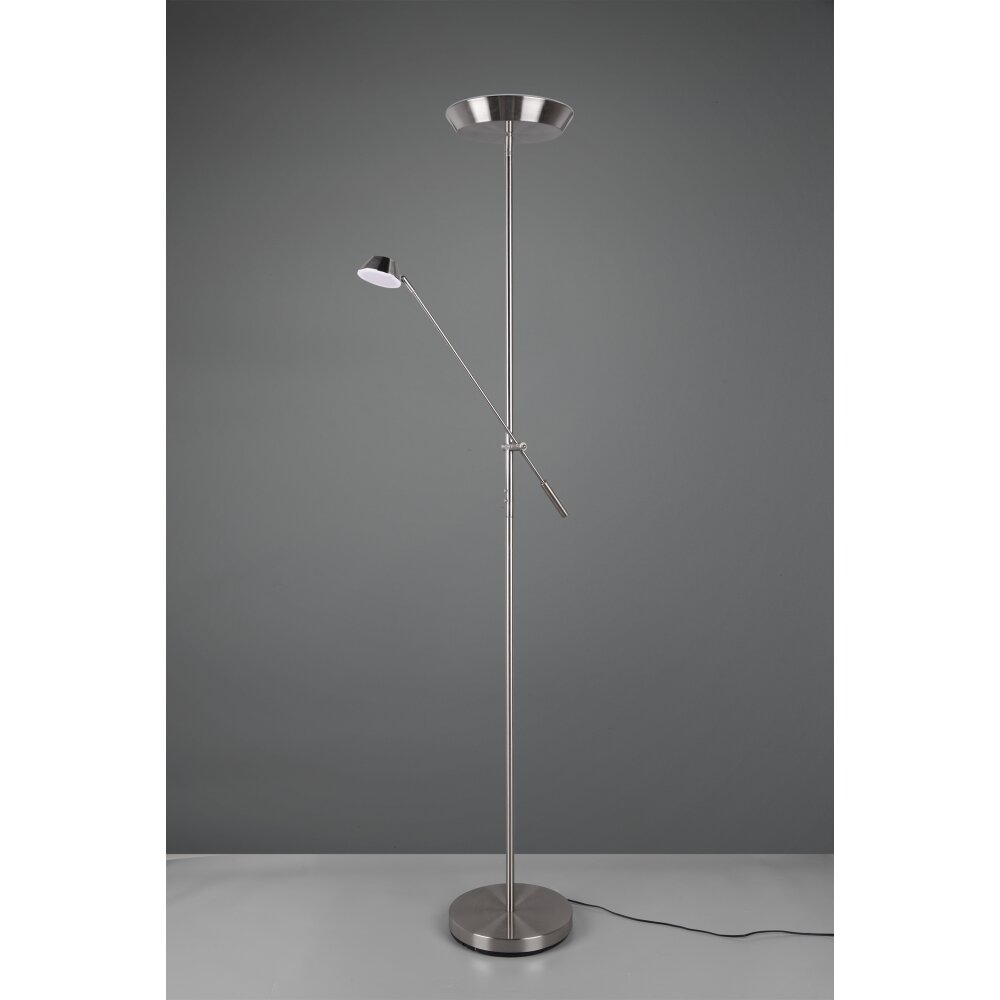 Reality Haora Stehleuchte LED Nickel-Matt, 2-flammig main product photo