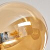 Chehalis Deckenleuchte Glas 12 cm, 15 cm Gold, Schwarz, 6-flammig