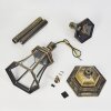 Etoe Wegeleuchte Braun, Gold, Schwarz, 1-flammig