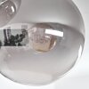 Gastor Deckenleuchte Glas 15 cm Rauchfarben, 4-flammig
