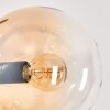 Gastor Stehleuchte Glas 15 cm Bernsteinfarben, Klar, 4-flammig