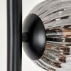 Remaisnil Stehleuchte Glas 10 cm, 12 cm Rauchfarben, 6-flammig