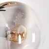 Gastor Stehleuchte Glas 15 cm Bernsteinfarben, Klar, Rauchfarben, 5-flammig