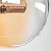 Chehalis Deckenleuchte Glas 10 cm, 12 cm Bernsteinfarben, Klar, 4-flammig