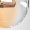 Chehalis Deckenleuchte Glas 10 cm, 12 cm Bernsteinfarben, Klar, Rauchfarben, 4-flammig