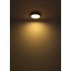 Globo BRANZA Deckenleuchte LED Schwarz, 1-flammig, Fernbedienung