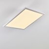 Barasat Deckenpanel LED Weiß, 1-flammig
