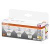 OSRAM 3er Set LED Star GU5.3 6,5 Watt 2700 Kelvin 621 Lumen Transparent, 3-flammig