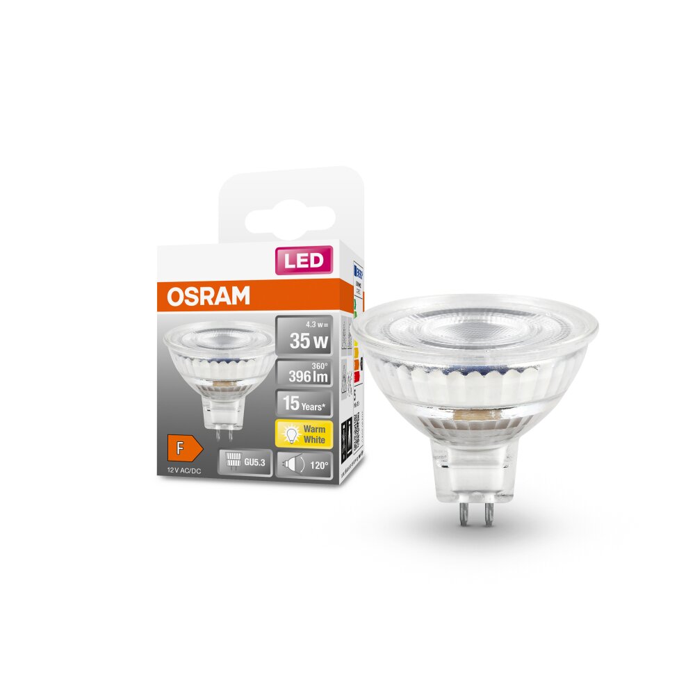 OSRAM LED Star GU5.3 4,3 Watt 2700 Kelvin 396 Lumen main product photo