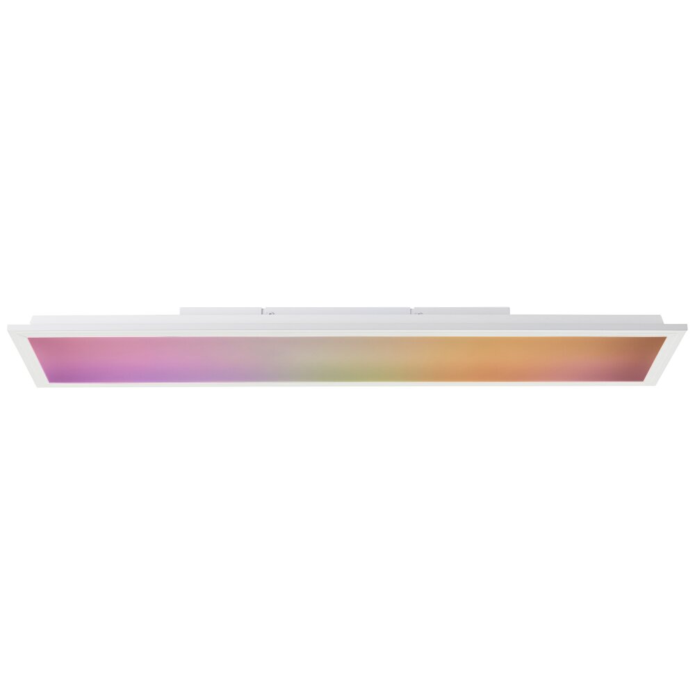 Brilliant Briston Deckenleuchte LED Weiß, 1-flammig, Fernbedienung main product photo