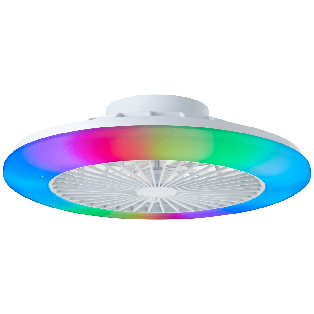 Brilliant Salerno Deckenleuchte LED Weiß, 1-flammig, Fernbedienung main product photo