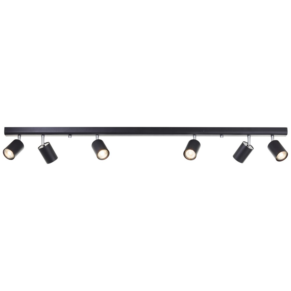 Brilliant Different Deckenspot Schwarz, 6-flammig main product photo