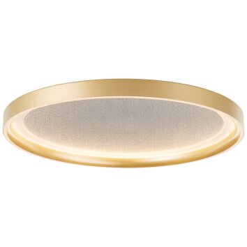 Brilliant Quito Deckenleuchte LED Gold, 1-flammig