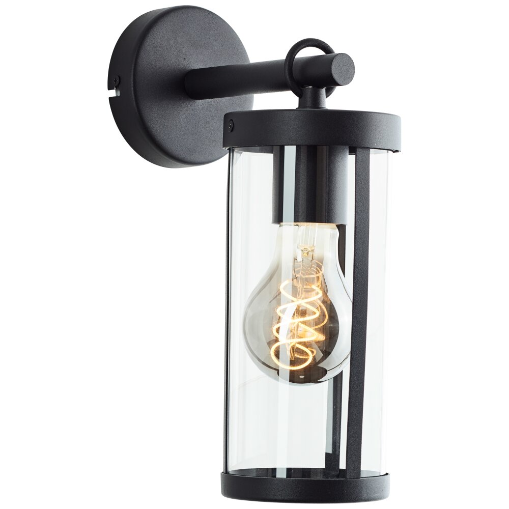 Brilliant Sidney Außenwandleuchte Schwarz, 1-flammig main product photo