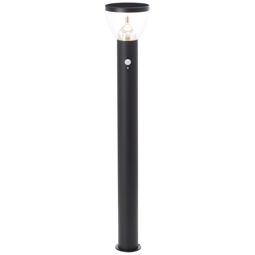 Brilliant Tulip Außenstehleuchte LED Schwarz, 1-flammig, Bewegungsmelder main product photo