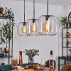 Lauden Hängeleuchte Glas 25 cm Schwarz, 3-flammig Lauden Hängeleuchte Glas 25 cm Schwarz, 3-flammig