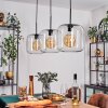 Lauden Hängeleuchte Glas 25 cm Schwarz, 3-flammig Lauden Hängeleuchte Glas 25 cm Schwarz, 3-flammig