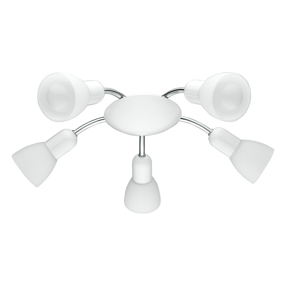 Eglo Dakar 6 Wandleuchte LED Chrom, Weiß, 5-flammig main product photo