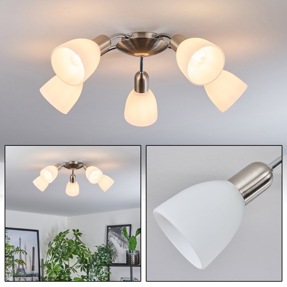 Starkeryd Deckenleuchte Nickel-Matt, 5-flammig main product photo