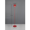 Reality SUAREZ Stehlampe LED Rot, 1-flammig