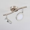 Sarnadinha Deckenleuchte LED Nickel-Matt, 2-flammig