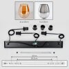 Vevino Pendelleuchte Glas 20 cm Bernsteinfarben, Chrom, 3-flammig