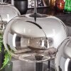 Apedo Hängeleuchte Glas 30 cm Schwarz, 3-flammig