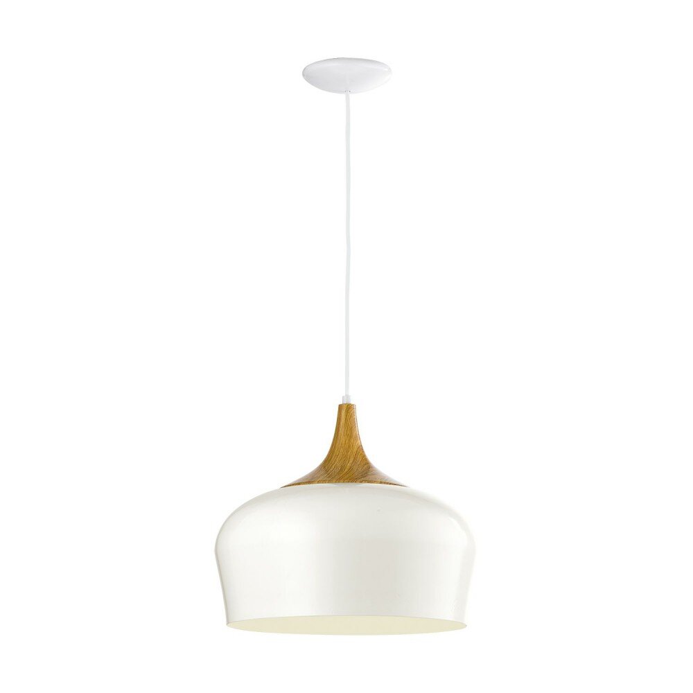 Eglo OBREGON Pendelleuchte Holz hell, Rosa, 1-flammig main product photo