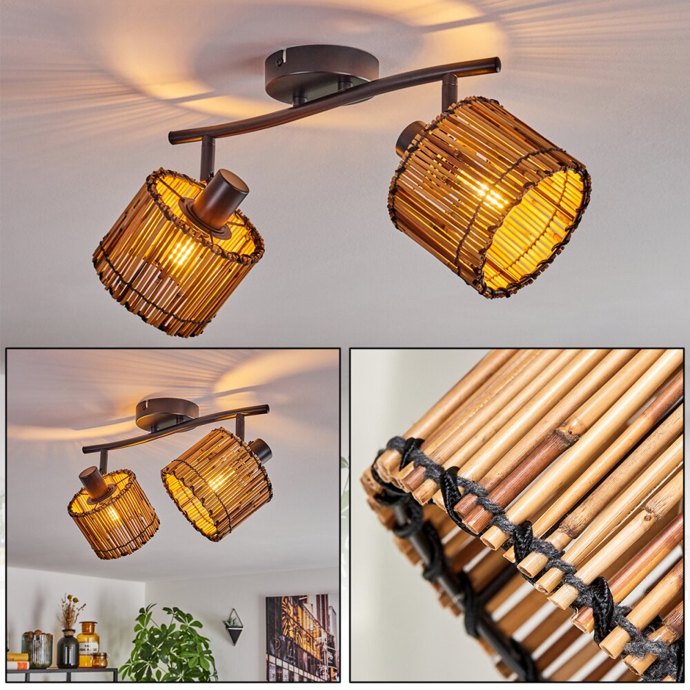 Cando Deckenleuchte Schwarz, 2-flammig main product photo