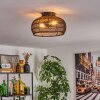 Brandala Deckenleuchte Schwarz, 2-flammig