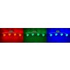 Leuchten Direkt LOLA-LOTTA Deckenleuchte LED Edelstahl, 4-flammig, Fernbedienung, Farbwechsler