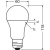 OSRAM LED Value E27 13 Watt 1521 Lumen 2700 Kelvin