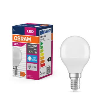 OSRAM LED Value E14 4,9 Watt 470 Lumen 6500 Kelvin