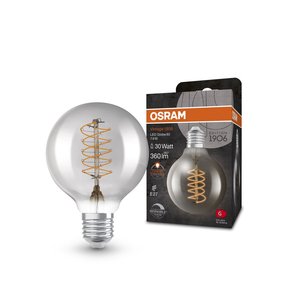 OSRAM Vintage 1906 LED E27 4,8 Watt 470 Lumen 2700 Kelvin main product photo