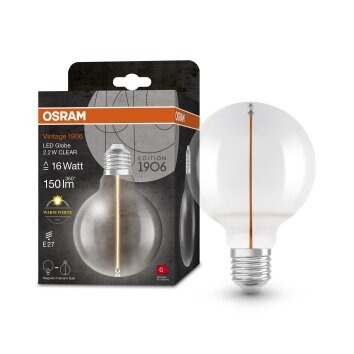 OSRAM Vintage 1906 LED E27 2,2 Watt 150 Lumen 2700 Kelvin