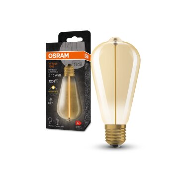 OSRAM Vintage 1906 LED E27 2,2 Watt 120 Lumen 2700 Kelvin