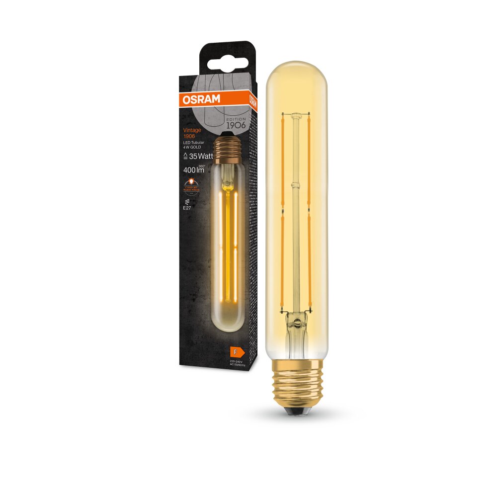 OSRAM Vintage 1906 LED E27 4 Watt 400 Lumen 2000 Kelvin main product photo
