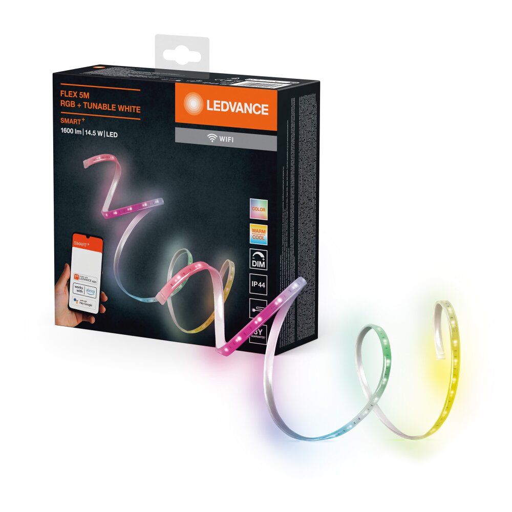 LEDVANCE Smart+ Wifi LED Streifen Weiß, 1-flammig, Farbwechsler main product photo