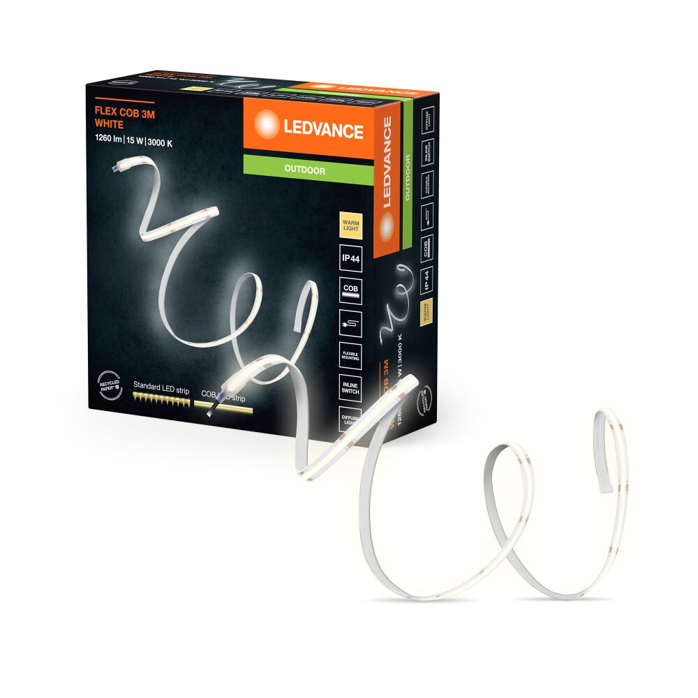 LEDVANCE Flex Cob LED Streifen Weiß, 1-flammig main product photo