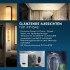 LEDVANCE Bathroom Badleuchte Schwarz, 2-flammig