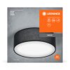 LEDVANCE Orbis Deckenleuchte Schwarz, 1-flammig